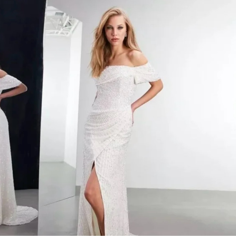 ASOS cecilia bardot sequin wedding dress/wedding gown